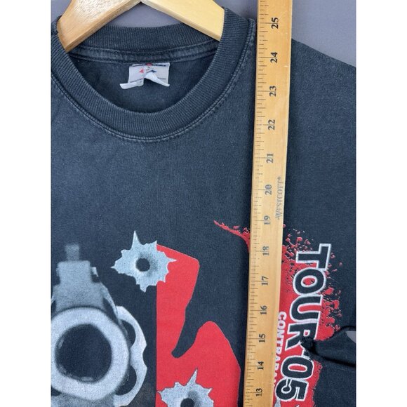 Vintage Y2K Velvet Revolver Tour Concert Promo Hoobastank Contraband Black Tee - Picture 15 of 15